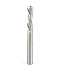 46476 Solid Carbide Down-Cut Ball Nose Spiral 1/4 Dia x 1 Inch x 1/4 Shank Router Bit