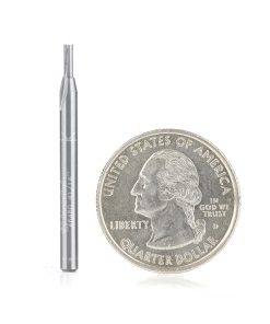 46480 Solid Carbide Straight Plunge High Production 1/16 Dia x 3/16 x 1/8 inch Shank Router Bit
