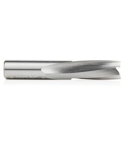 46492 Solid Carbide Slow Spiral O Flute Acrylic Cutting 1/2 Dia x 1-1/4 Inch x 1/2 Shank Down-Cut Router Bit