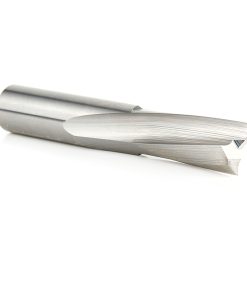 46492 Solid Carbide Slow Spiral O Flute Acrylic Cutting 1/2 Dia x 1-1/4 Inch x 1/2 Shank Down-Cut Router Bit