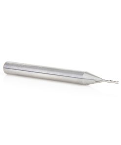 46510 Solid Carbide Up-Cut Ball Nose Spiral 1/16 Dia x 1/4 Inch x 1/4 Shank Router Bit