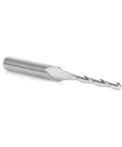 46512 Solid Carbide Up-Cut Ball Nose Spiral 1/8 Dia x 1 Inch x 1/4 Shank Router Bit