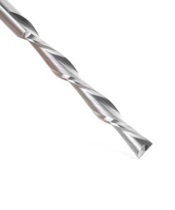46566 Solid Carbide CNC Foam Down-Cut Cutting Square End Spiral 1/4 Dia x 2-1/4 x 1/4 Shank x 4 Inch Long Router Bit