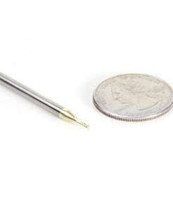 46581 CNC 2D and 3D Carving Flat Bottom x 0.10 Deg Angle x 1mm (.0394