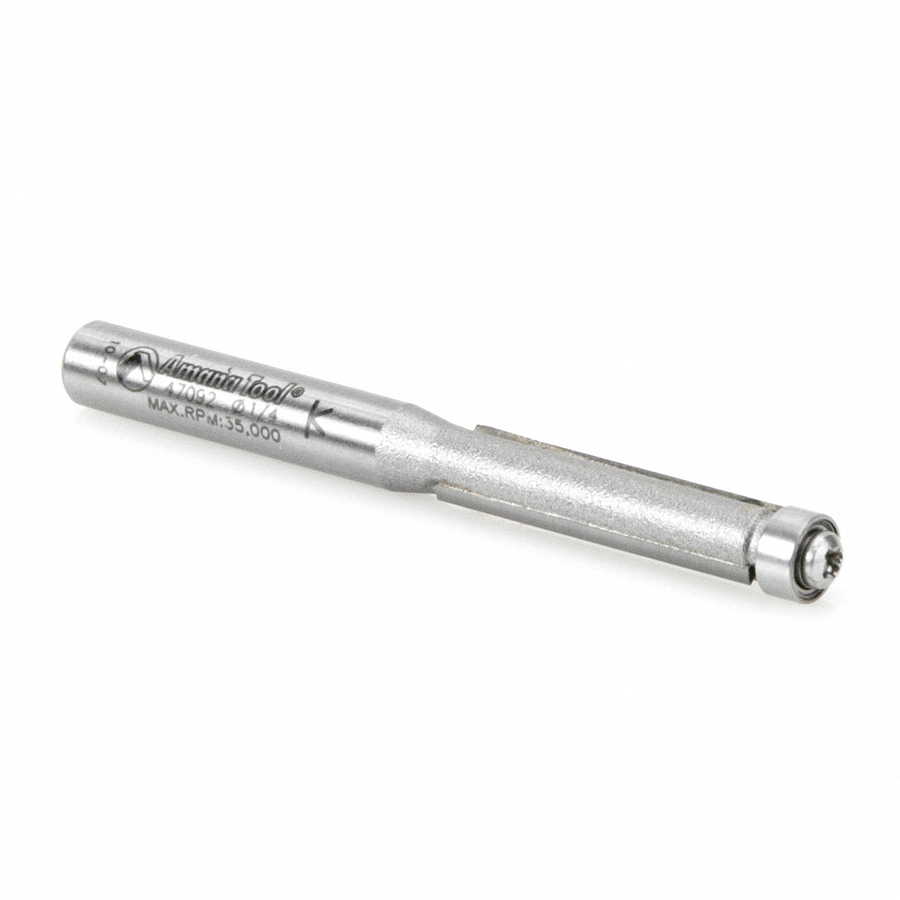 47092 Carbide Tipped Flush Trim 1/4 Dia x 1 Inch x 1/4 Shank