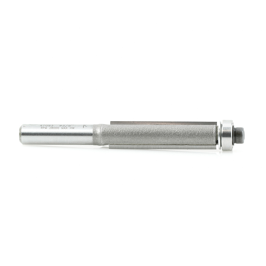 47093 Carbide Tipped Flush Trim 3/8 Dia x 1-1/4 Inch x 1/4 Shank