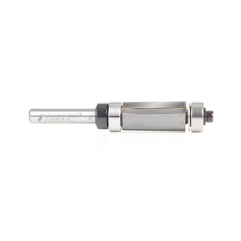 47095 Carbide Tipped Down-Shear Multi Trimmer 1/2 Dia x 1 x 1/4 Inch Shank with Ball Bearings