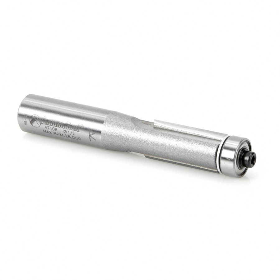 47108 Carbide Tipped Flush Trim 1/2 Dia x 1 Inch x 1/2 Shank