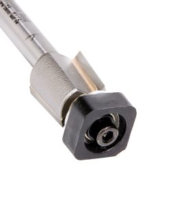 47146 Carbide Tipped Laminate Trimmer with Euro™ Square Bearing 1/2 Dia x 1/2 x 1/4 Inch Shank Router Bit