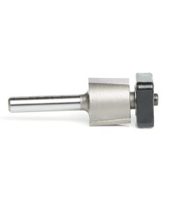 47148 Carbide Tipped Laminate Trimmer with Euro™ Square Bearing 3/4 Dia x 5/8 x 1/4 Inch Shank Router Bit