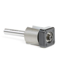 47148 Carbide Tipped Laminate Trimmer with Euro™ Square Bearing 3/4 Dia x 5/8 x 1/4 Inch Shank Router Bit