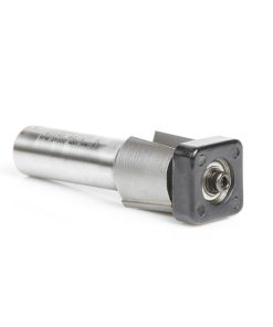 47149 Carbide Tipped Laminate Trimmer with Euro™ Square Bearing 3/4 Dia x 5/8 x 1/2 Inch Shank Router Bit