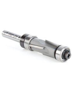 47164 Carbide Tipped Flush Trim Compression 1/2 Dia x 1 Inch x 1/4 Shank With Upper And Lower Ball Bearings