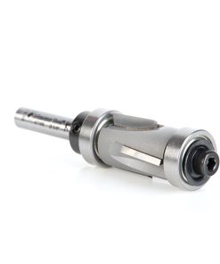47166 Carbide Tipped Flush Trim Compression 5/8 Dia x 7/8 Inch x 1/4 Shank With Upper And Lower Ball Bearings