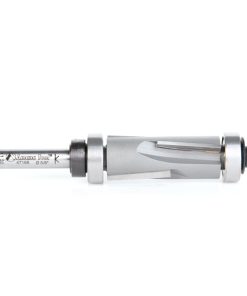 47168 Carbide Tipped Flush Trim Compression 5/8 Dia x 1-3/8 Inch x 1/4 Shank With Upper And Lower Ball Bearings