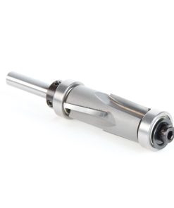47168 Carbide Tipped Flush Trim Compression 5/8 Dia x 1-3/8 Inch x 1/4 Shank With Upper And Lower Ball Bearings