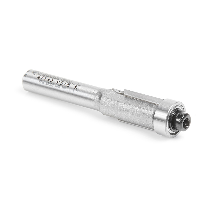 47193 Carbide Tipped Overhang Trim 1/64 Overhang x 3/8 Dia x 1/2 x 1/4 Inch Shank