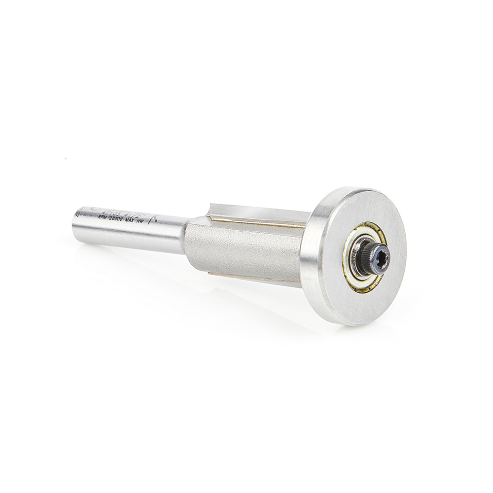 47198 Carbide Tipped Down Shear Overhang Trim 3/16 Overhang x 1/2 Dia x 1 x 1/4 Inch Shank