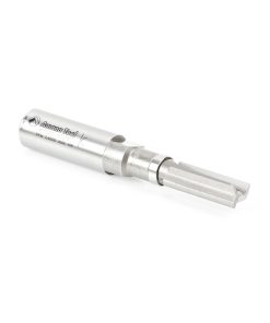 47226 Carbide Tipped Flush Trim Plunge Template 3/8 Dia x 1 x 1/2 Inch Shank w/ Upper Ball Bearing Router Bit