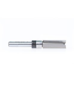 47227 Carbide Tipped Flush Trim Plunge Template 3/8 Dia x 1 x 1/4 Inch Shank with 2 Upper Ball Bearings