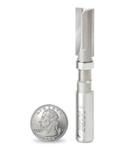 47228 Carbide Tipped Flush Trim Plunge Template 1/2 Dia x 1-1/4 x 1/2 Inch Shank w/ Upper Ball Bearing Router Bit