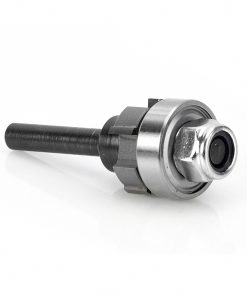 47400 Carbide Tipped 4 Wing Flush Trim Single Bevel Cutter Assembly 7/8 Dia x 1/4 x 1/4 Inch Shank