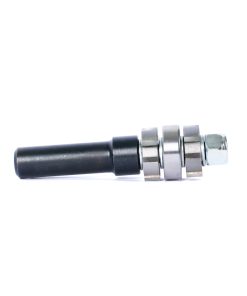 47412 Carbide Tipped Double Flush Trim Cutter Assembly 7/8 Dia x 1/4 x 1/2 Inch Shank with Center Ball Bearing