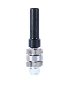 47412 Carbide Tipped Double Flush Trim Cutter Assembly 7/8 Dia x 1/4 x 1/2 Inch Shank with Center Ball Bearing