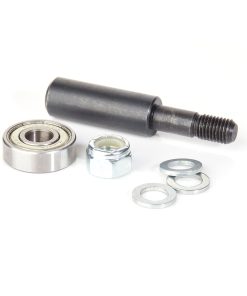 47605 Router Arbor with Hex Nut, Washers and Ball Bearing 5/16-24 NF Dia x 1 Height x 1/2 Inch Shank