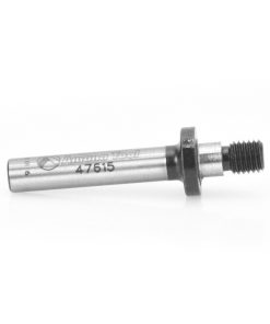47615 Threaded Arbor for Screw Type Mortising Cutters 1/4-28 NF Dia x 15/32 Height x 1/4 Inch Shank
