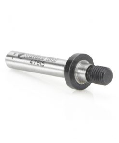 47615 Threaded Arbor for Screw Type Mortising Cutters 1/4-28 NF Dia x 15/32 Height x 1/4 Inch Shank