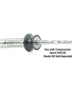 47632 Adapter 1/8 Inner Dia x 1/4 Shank for Handheld Trim Routers Routers and CNC Machines