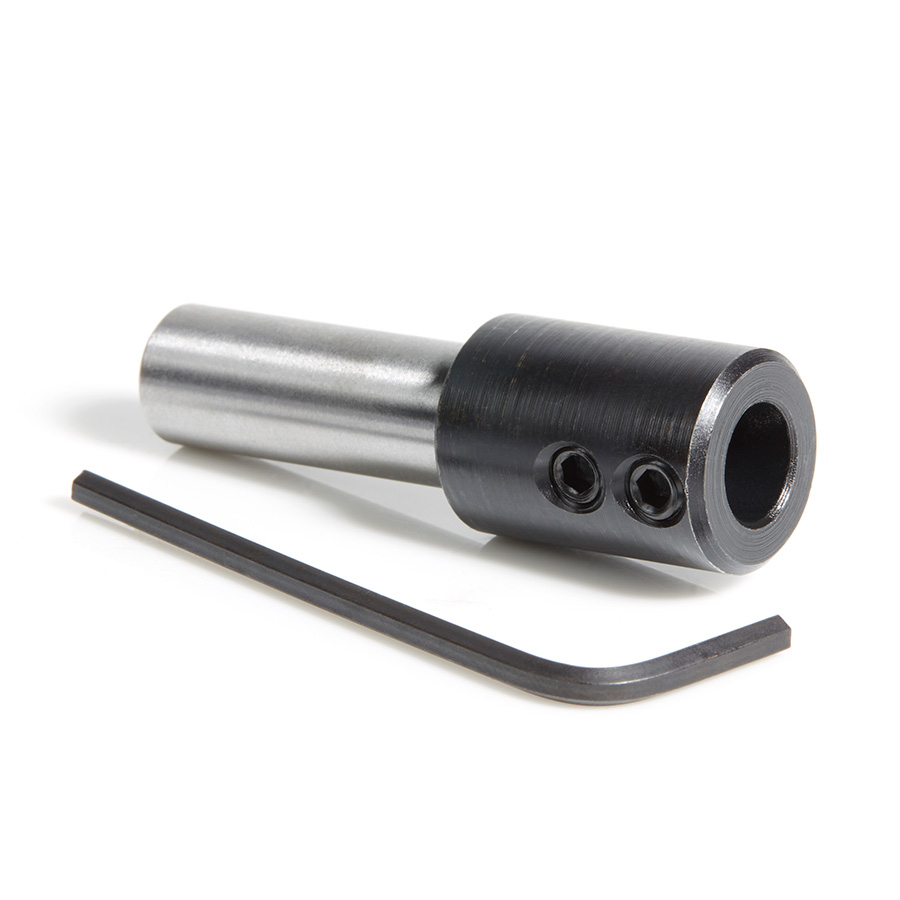 47638 10mm Shank Dowel Drill/Boring Bit Adapter for CNC Standard Collet/Tool Holder