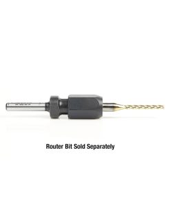 47642 1/4 Inch Shank CNC Extension Adapter for 1/4 Inch Shank Router Bits