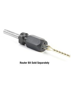 47642 1/4 Inch Shank CNC Extension Adapter for 1/4 Inch Shank Router Bits