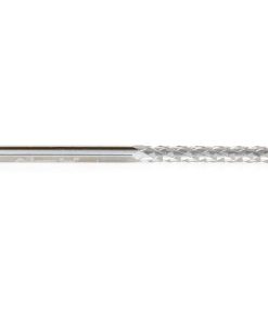 48010 Solid Carbide Medium Burr with End Mill Point Fiberglass and Composite Cutting 1/8 Dia x 1 x 1/8 Shank Router Bit