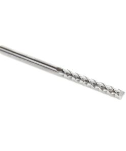 48010 Solid Carbide Medium Burr with End Mill Point Fiberglass and Composite Cutting 1/8 Dia x 1 x 1/8 Shank Router Bit