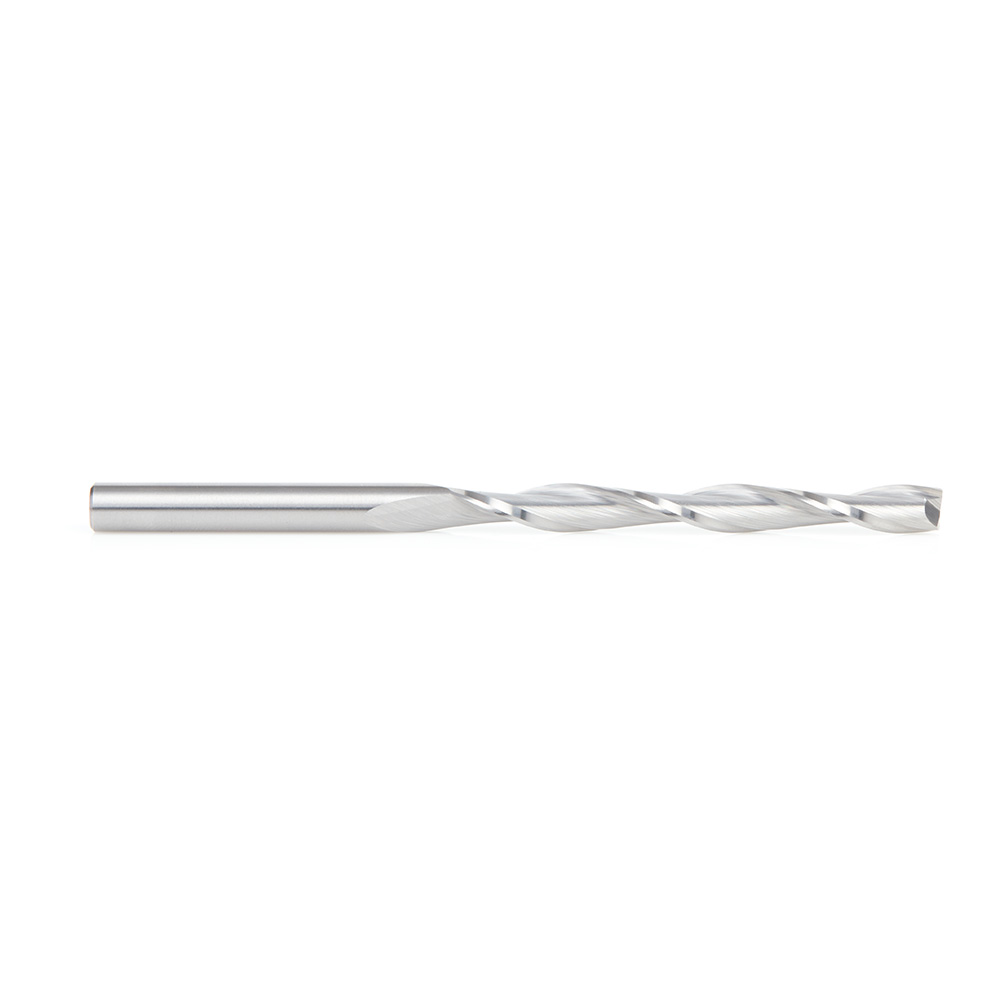 48444 Solid Carbide CNC Foam Cutting Up-Cut Square End Spiral 6mm Dia x 57mm x 6mm Shank x 100mm Long Router Bit