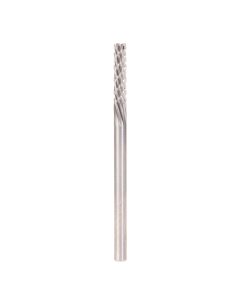 48450 Solid Carbide CNC Spiral Carbon Graphite & Carbon Fiber Panel Cutting 3mm Dia x 13mm x 3mm Shank x 50mm Long Down-Cut Router Bit