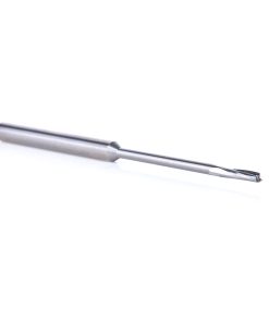 48461 Solid Carbide CNC Foam Cutting Up-Cut Square End 3 Flute Spiral 1/8 Dia x 1/2 x 1/4 Shank x 4 Inch Long Router Bit with Extra-Long Reduced Shank