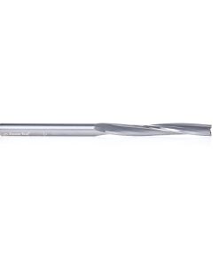 48462 Solid Carbide CNC Foam Cutting Up-Cut Square End 3 Flute Spiral 1/4 Dia x 2 x 1/4 Shank x 4 Inch Long Router Bit