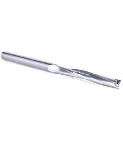 48462 Solid Carbide CNC Foam Cutting Up-Cut Square End 3 Flute Spiral 1/4 Dia x 2 x 1/4 Shank x 4 Inch Long Router Bit