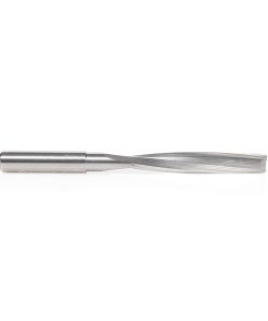 48468 Solid Carbide CNC Foam Cutting Up-Cut Square End Spiral 1/4 Dia x 1-1/2 x 1/4 Shank x 3 Inch Long Router Bit with Slow Helix