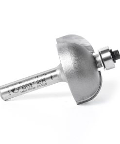 49112 Carbide Tipped Cove 3/8 Radius x 1-1/8 Dia x 9/16 x 1/4 Inch Shank