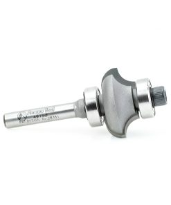 49150 Matching Corner Round/Cove 1/4 Radius x 1-1/8 Dia x 17/32 x 1/4 Inch Shank with Double Ball Bearing