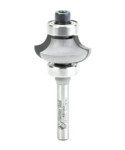 49150 Matching Corner Round/Cove 1/4 Radius x 1-1/8 Dia x 17/32 x 1/4 Inch Shank with Double Ball Bearing