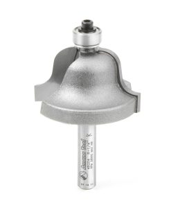 49204 Carbide Tipped Roman Ogee 1/4 Radius x 1-3/8 Dia x 13/16 x 1/4 Inch Shank
