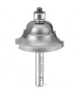 49212 Carbide Tipped Double Roman Ogee 1/4 Radius x 1-3/8 Dia x 7/8 x 1/4 Inch Shank