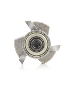 49347 Multi-Rabbet Four Different Rabbet Depths 7/8 Dia x 1/2 x 1/4 Inch Shank 3 Flute Router Bit