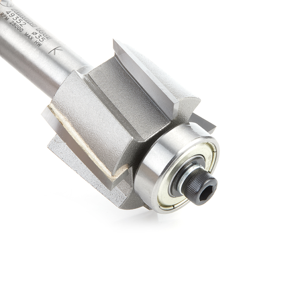 49352 Multi-Rabbet Five Different Rabbet Depths 1-3/8 Dia x 1 x 1/2 Inch Shank 4 Flute Router Bit